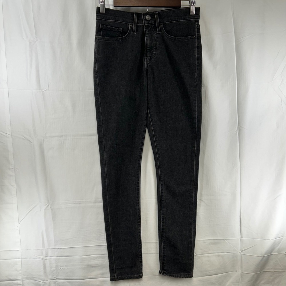 Levi's 311‎ Shaping Skinny Jeans Womens 27 Black Wash Stretch Denim